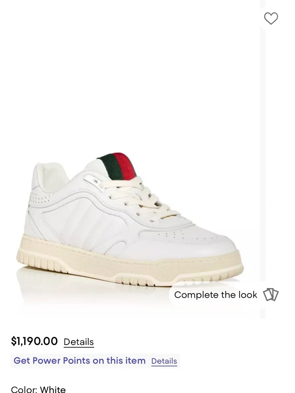 Gucci men leather